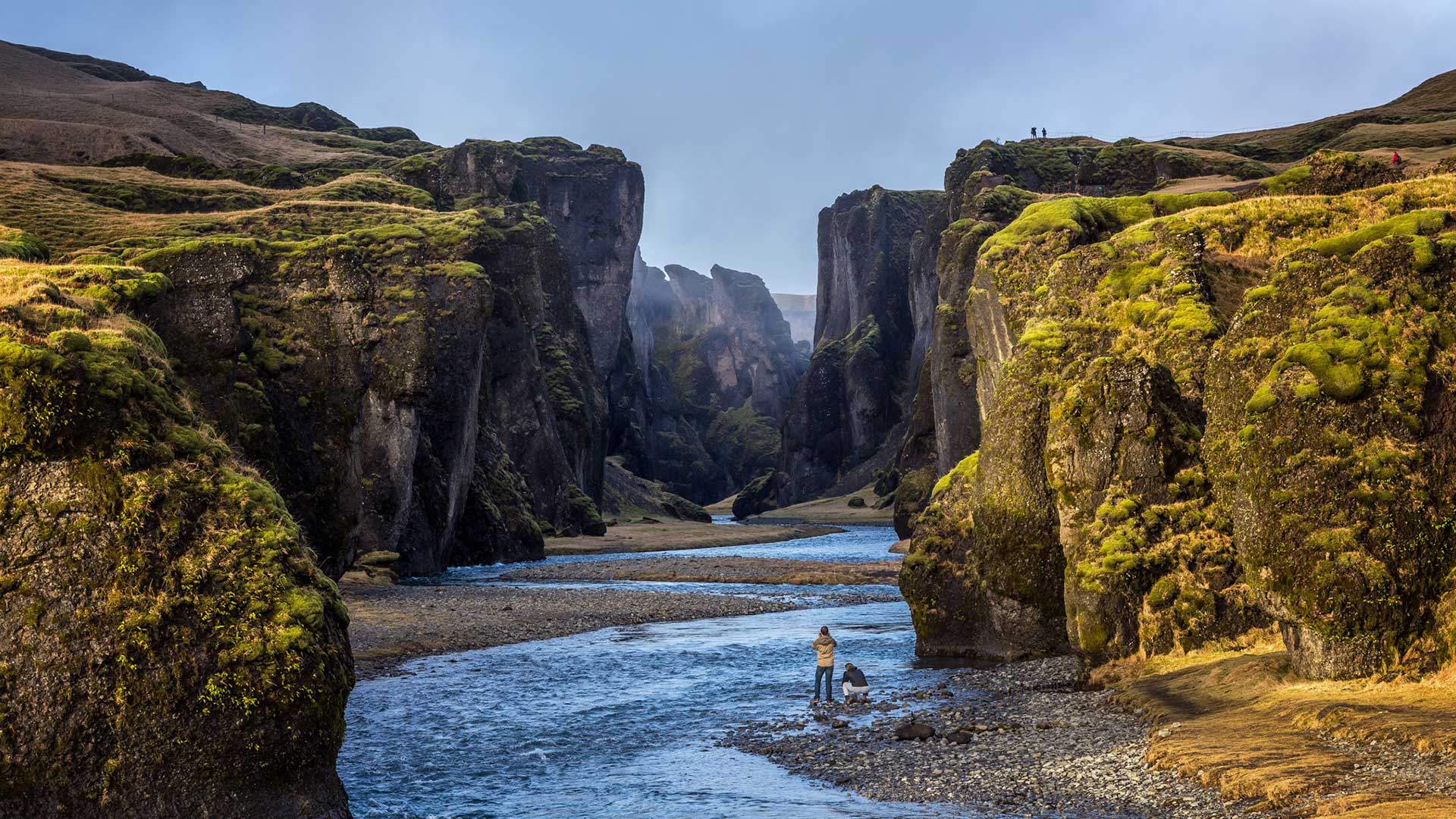 Fjaðrárgljúfur каньон, Исландия